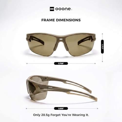 ANSI Z87+ Safety Glasses (Brown)