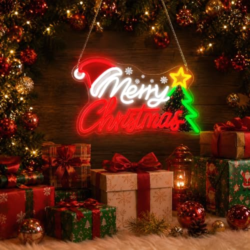 Merry Christmas Neon Sign