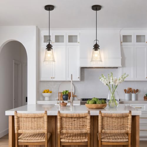 Glass Pendant Lights Kitchen Island