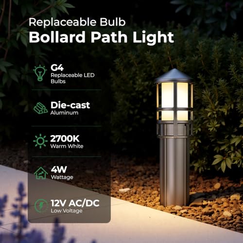 Low Voltage Landscape Pathway Lights 3W Outdoor Landscape Lighting 3000K 12
