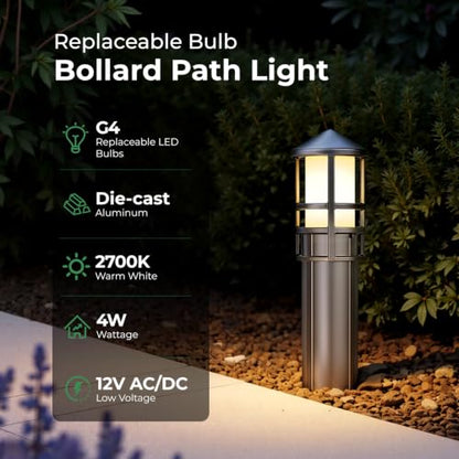 Low Voltage Landscape Pathway Lights 3W Outdoor Landscape Lighting 3000K 12