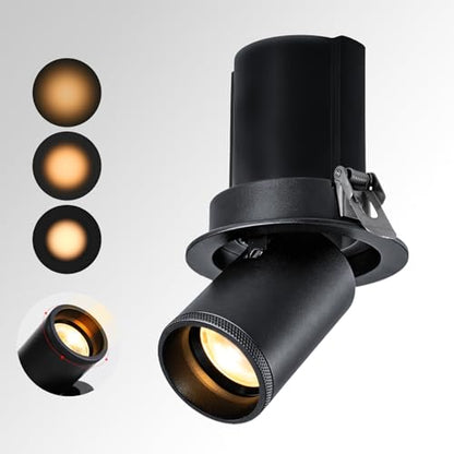 3CCT Gimbal Recessed Lights with J