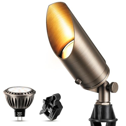 Solid Brass Low Voltage Landscape Lighting