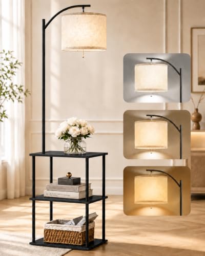 Floor Lamp with Table