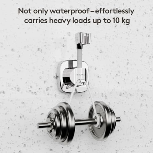 360° Swivel Shower Head Holder with Suction Cup