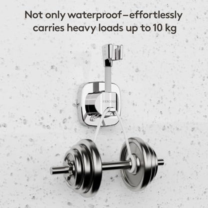 360° Swivel Shower Head Holder with Suction Cup