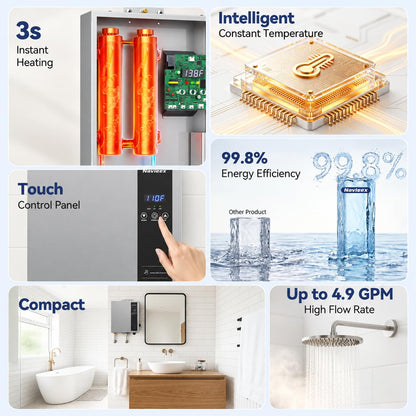 18kW Tankless Water Heater Electric