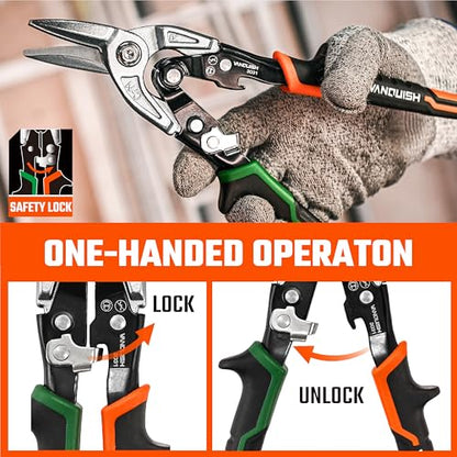 3 Pack Aviation Tin Snips Set