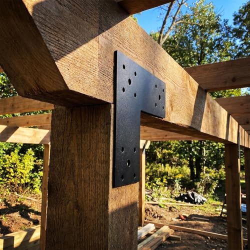 4 PCS T Post Timber Brackets