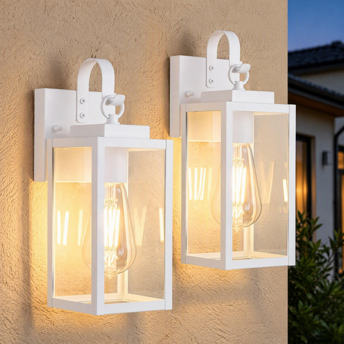 2 Pack 11.8" Porch Light (2 PACK / White)