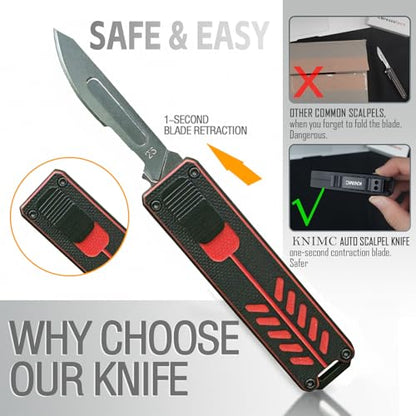 G10 EDC Automatic Utility Knife