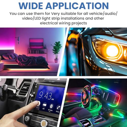 80Pcs Wire Tap Connectors Kit