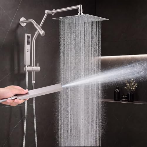All Metal Shower Head with Handheld