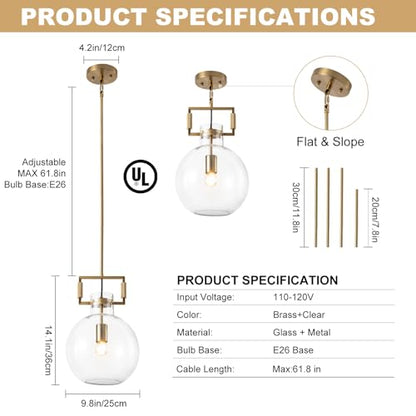 Glass Pendant Lights