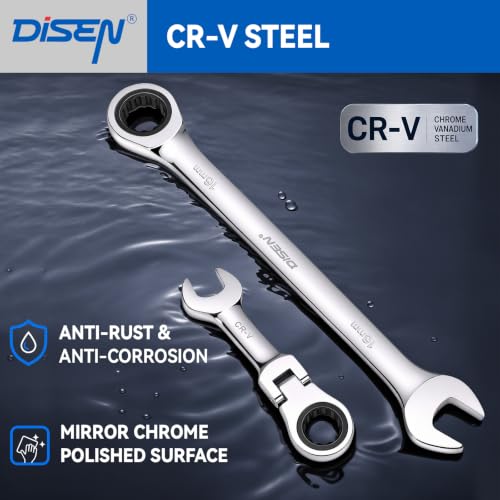 Metric and SAE Combination Wrench Set with EVA