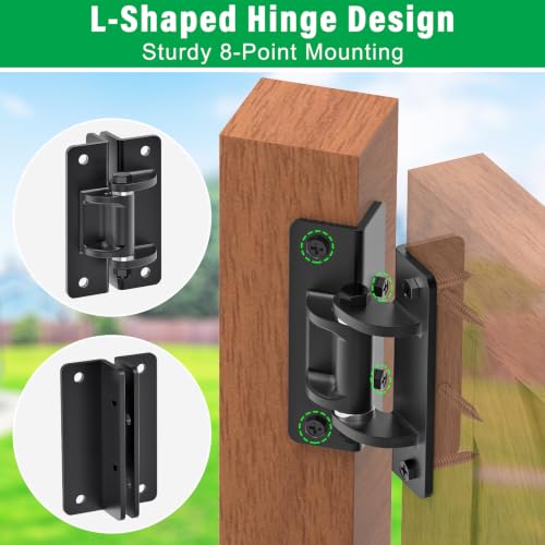 Heavy Duty Gate Hinges for Farm & Driveway Gates