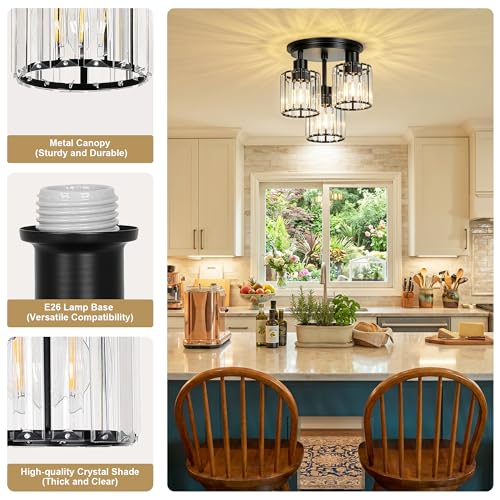 Semi Flush Mount Ceiling Light