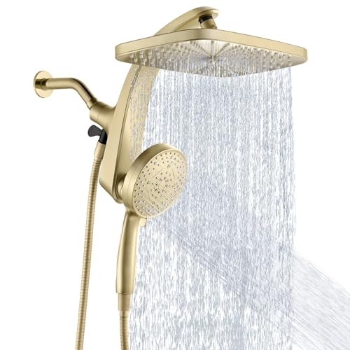 Rain Shower Head with Handheld Showerhead