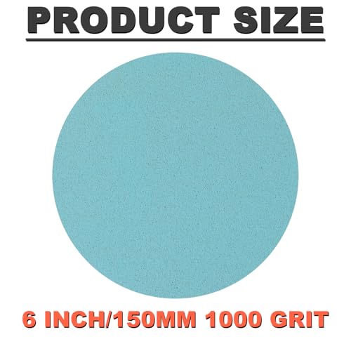 6 Inch Foam Hook & Loop Sanding Discs