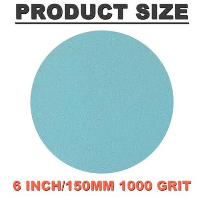 6 Inch Foam Hook & Loop Sanding Discs