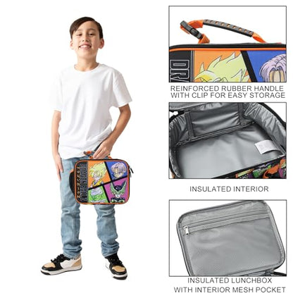 Dragon Ball Z Favorite Characters Insulated Lunch Kit (Dragon Ball Black)