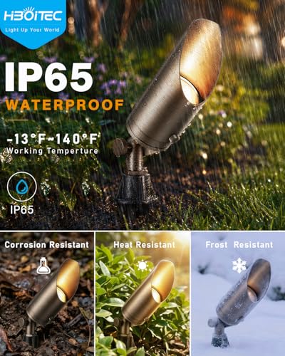 Solid Brass Low Voltage Landscape Lighting