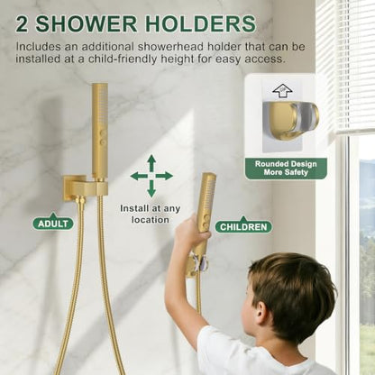 Rain Shower System with Rough