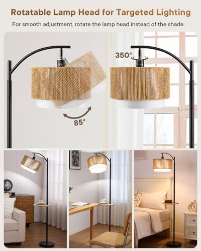 Floor lamp with Table