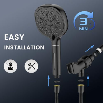 Filtered Shower Head with Handheld