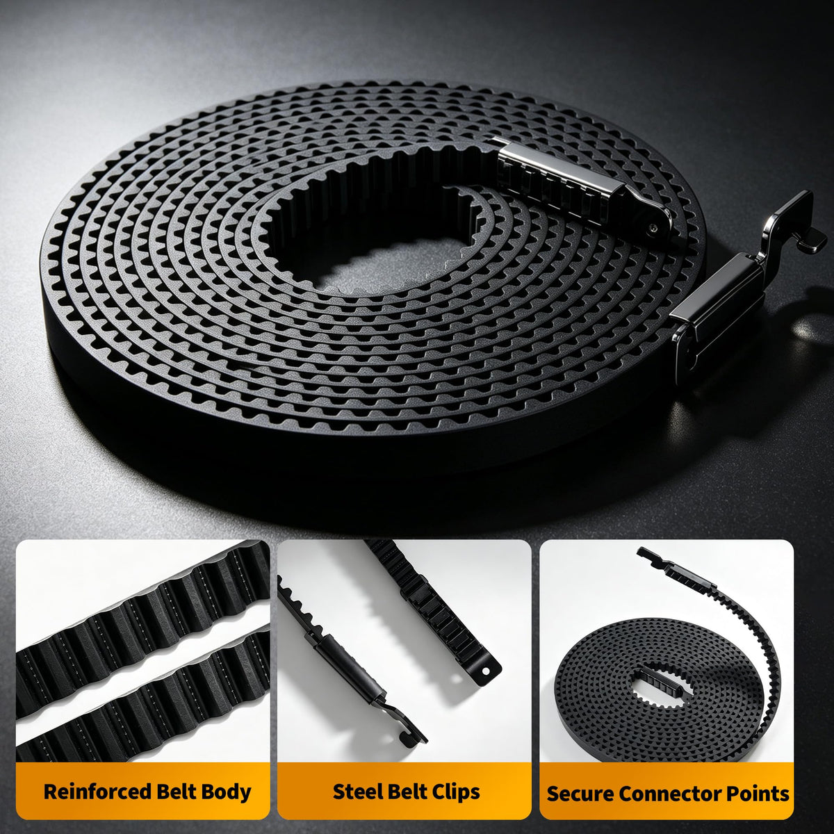 41A5250 1 Garage Door Drive Belt (41A5250-1 261'' for 8FT Garage Door)