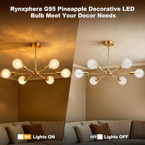 G95 6W 2700K Dimmable Light LED Bulb