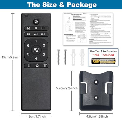 UC7225T Ceiling Fan Remote Control Replacement