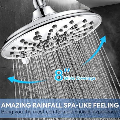 Shower Head with Handheld Combo