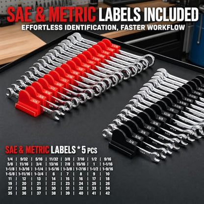 120 pcs Modular Wrench Organizers for Tool Box Drawer