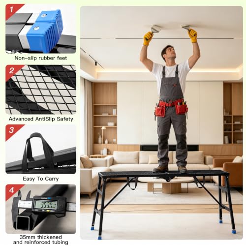 Foldable Scaffolding Platform 1000LBS