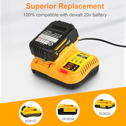 DCB112 Charger Repalcement for Dewalt 12v