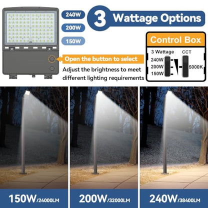 LED Parking Lot Light