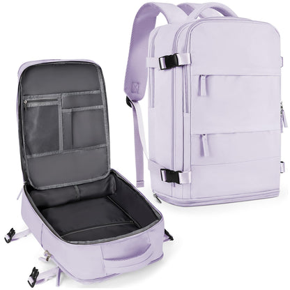 Large Travel Backpack For Women Men (Purple / 30 liters)