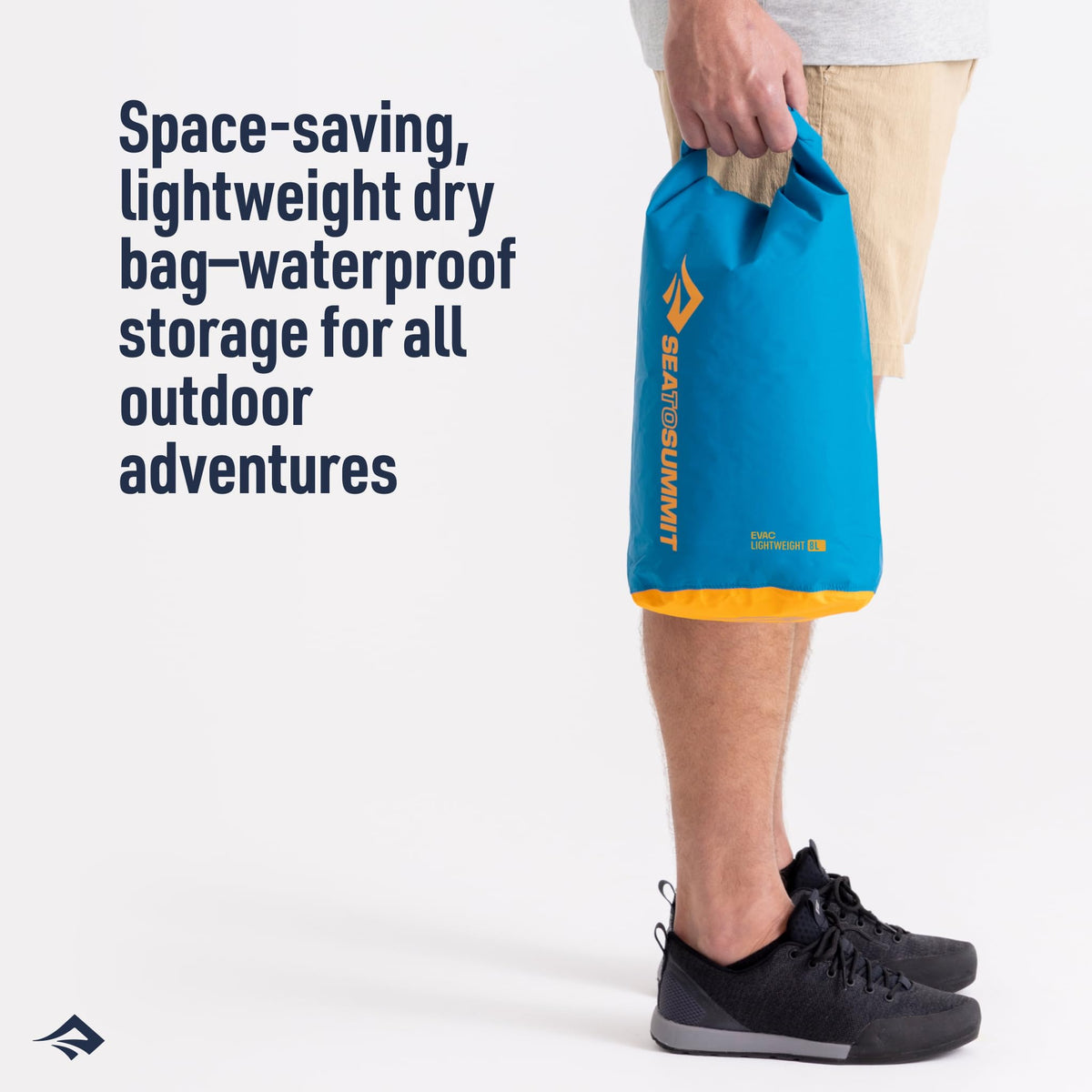 eVac Dry Bag Roll (Beluga Black / 20 Liter)