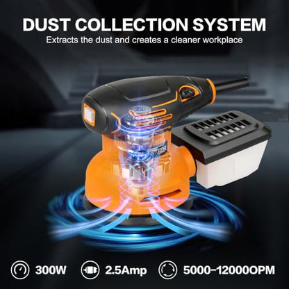 5" Orbital Sander 300W 5000