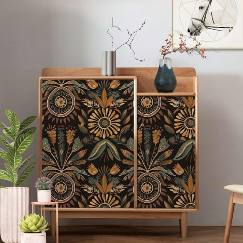 Boho Botanical Peel and Stick Wallpaper