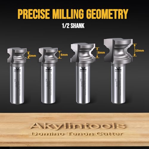 Domino Tenons Router Bits for DF500