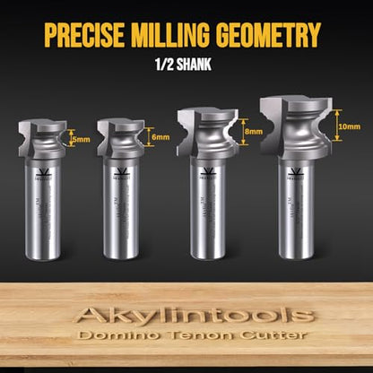 Domino Tenons Router Bits for DF500