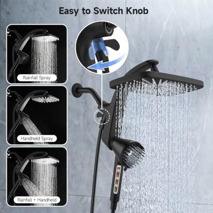Shower Head with Handheld Combo
