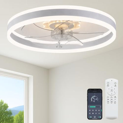 Ceiling Fan with Light and Remote