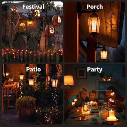 Upgraded LED Flame Light Bulbs
