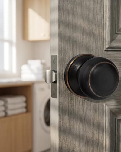 Passage Door knobs Oil Rubbed Bronze Door Knob (Oil Rubbed Bronze)