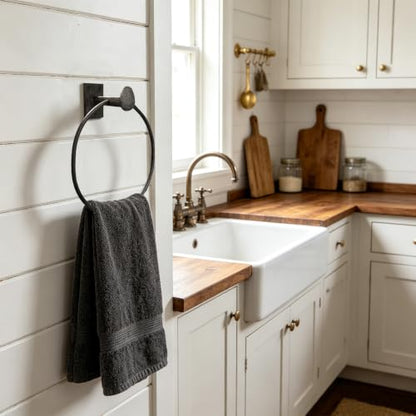 Cast Iron Hand Towel Holder Wall Mount
