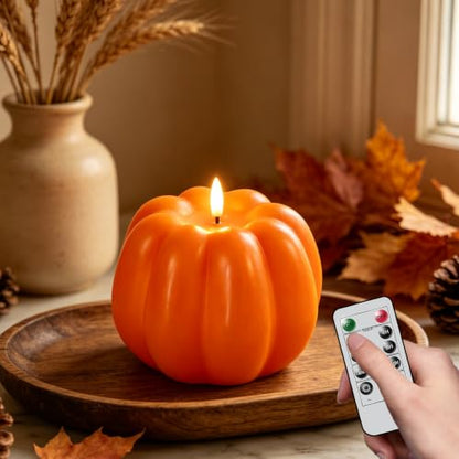 Flameless Candles with 6H Timer Battery Operated