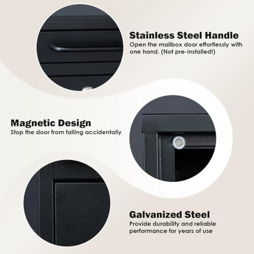 Wall Mount Mailbox for Outside